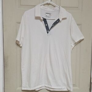 Express Stretch Moisture Wicking Shirt XL in Cream